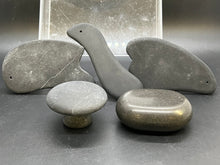 Load image into Gallery viewer, Basalt Stone Gua Sha Facial Massage