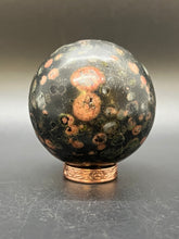 Load image into Gallery viewer, Red Snowflake Obsidian Sphere