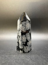 Load image into Gallery viewer, Snowflake Obsidian Point