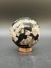 Load image into Gallery viewer, Himalayan Pink Snowflake Sphere