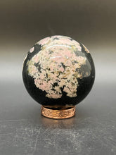Load image into Gallery viewer, Himalayan Pink Snowflake Sphere