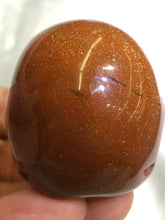 Load image into Gallery viewer, Goldstone Skull