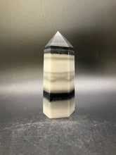 Load image into Gallery viewer, Black Phantom Calcite Points