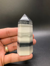 Load image into Gallery viewer, Black Phantom Calcite Points