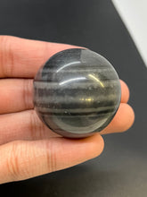 Load image into Gallery viewer, Black Phantom Calcite Sphere