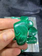 Load image into Gallery viewer, Malachite Tumbled
