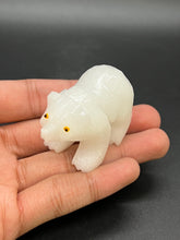 Load image into Gallery viewer, White Onyx Bear