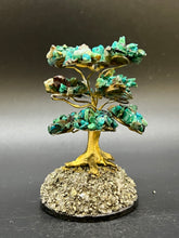 Load image into Gallery viewer, Chrysocolla Bonzai Gemstone Tree
