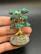 Load image into Gallery viewer, Chrysocolla Bonzai Gemstone Tree