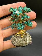 Load image into Gallery viewer, Chrysocolla Bonzai Gemstone Tree
