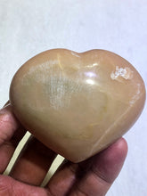 Load image into Gallery viewer, Peach Moonstone Heart

