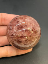 Load image into Gallery viewer, Strawberry Quartz Sphere