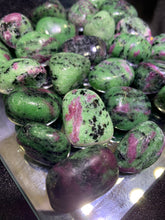 Load image into Gallery viewer, Ruby in Zoisite Tumbled