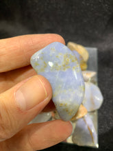Load image into Gallery viewer, Blue Chalcedony Tumbled