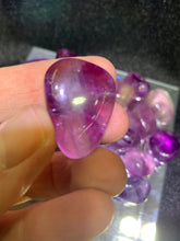 Load image into Gallery viewer, Purple Fluorite Tumbled