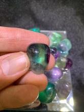 Load image into Gallery viewer, Rainbow Fluorite Tumbled