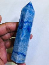 Load image into Gallery viewer, Blue Quartz Points