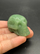 Load image into Gallery viewer, Green Aventurine Skull