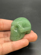 Load image into Gallery viewer, Green Aventurine Skull