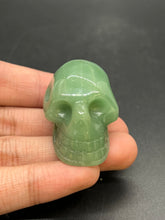 Load image into Gallery viewer, Green Aventurine Skull