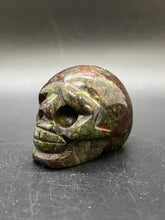 Load image into Gallery viewer, Dragon Blood Jasper Skull
