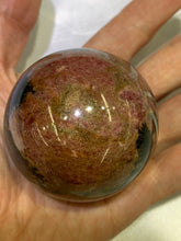 Load image into Gallery viewer, Rhodonite Sphere