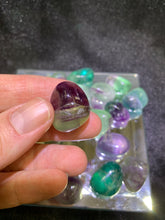 Load image into Gallery viewer, Rainbow Fluorite Tumbled