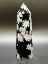 Load image into Gallery viewer, Snowflake Obsidian Point
