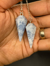 Load image into Gallery viewer, Blue Calcite Pendulum