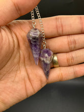 Load image into Gallery viewer, Amethyst Pendulum (6 Sides)
