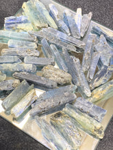 Load image into Gallery viewer, Crystalized Blue Kyanite - 3 Stones