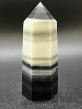 Load image into Gallery viewer, Black Phantom Calcite Points