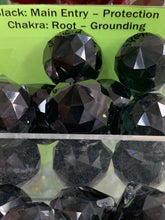 Load image into Gallery viewer, Black Feng Shui Ball - Medium