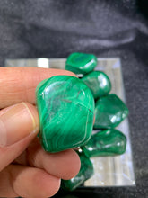 Load image into Gallery viewer, Malachite Tumbled