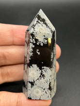 Load image into Gallery viewer, Snowflake Obsidian Point