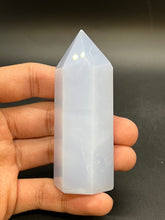 Load image into Gallery viewer, Blue Chalcedony Point