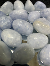 Load image into Gallery viewer, Blue Calcite Tumbled