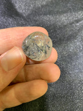 Load image into Gallery viewer, Tourmalinated Quartz Tumbled