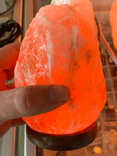 Load image into Gallery viewer, Pink Himalayan Salt Lamp USB (Rough) - LED Light