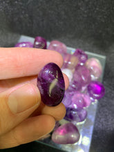 Load image into Gallery viewer, Purple Fluorite Tumbled