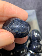 Load image into Gallery viewer, Blue Tiger's Eye Tumbled