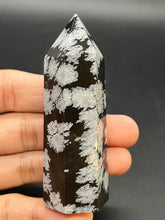 Load image into Gallery viewer, Snowflake Obsidian Point