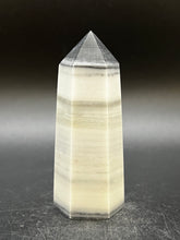 Load image into Gallery viewer, Black Phantom Calcite Points