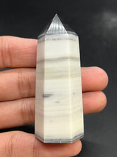 Load image into Gallery viewer, Black Phantom Calcite Points