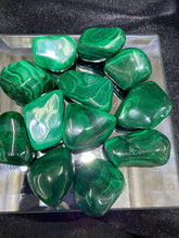 Load image into Gallery viewer, Malachite Tumbled