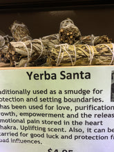 Load image into Gallery viewer, Yerba Santa