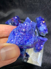 Load image into Gallery viewer, Amethyst Cluster Blue (Dyed)