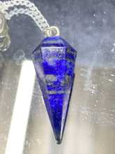 Load image into Gallery viewer, Lapis Lazuli Pendulum (6 Sides)