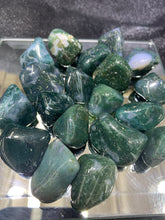Load image into Gallery viewer, Moss Agate Tumbled