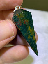 Load image into Gallery viewer, Bloodstone Pendulum (6 Sides)